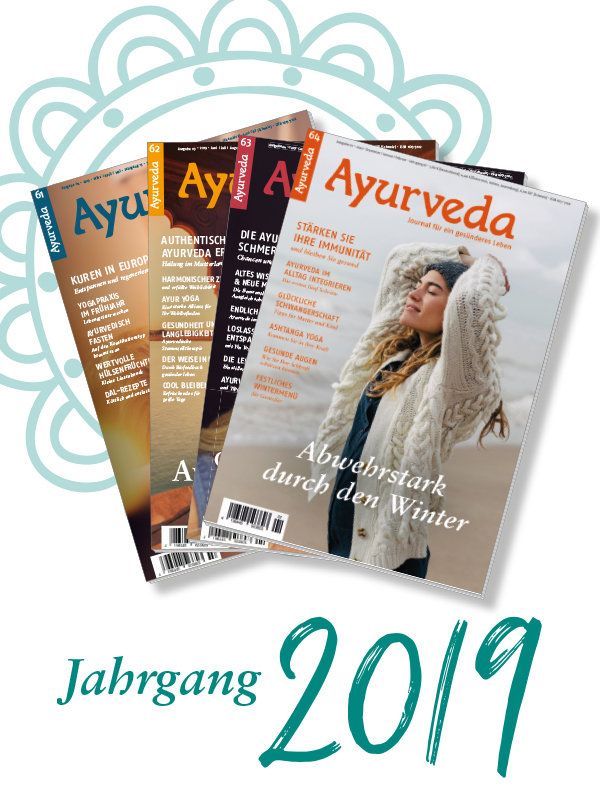 Ayurveda Journal Jahrgang 2019 (Komplettpaket)