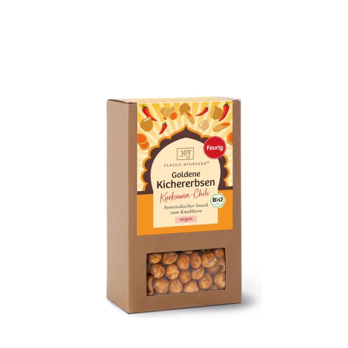Goldene Kichererbsen, Kurkuma-Chili, bio main product photo