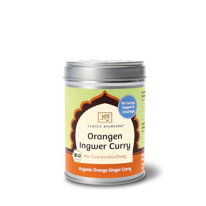 Orange Ginger Curry Spice Blend, organic main product photo