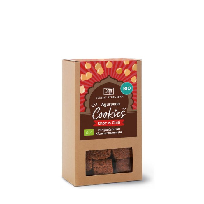Ayurveda Cookies Choc & Chili, bio main product photo