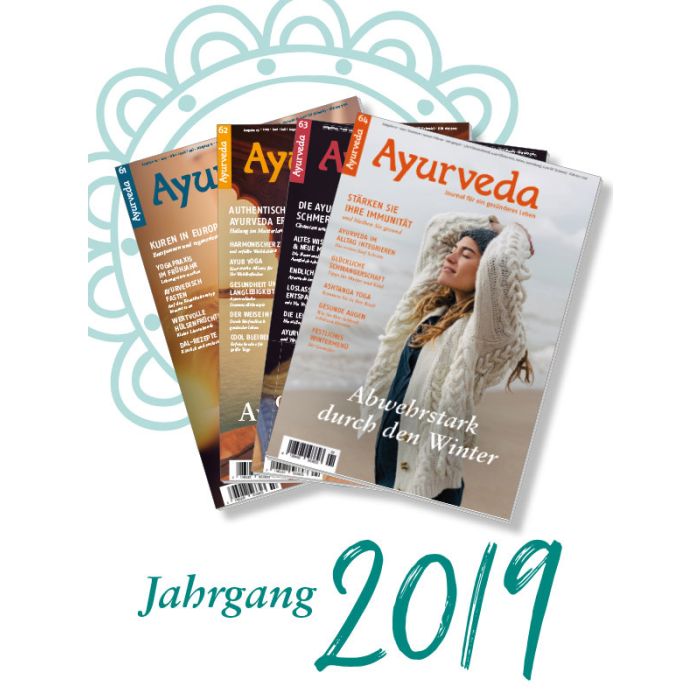 Ayurveda Journal Jahrgang 2019 (Komplettpaket) main product photo