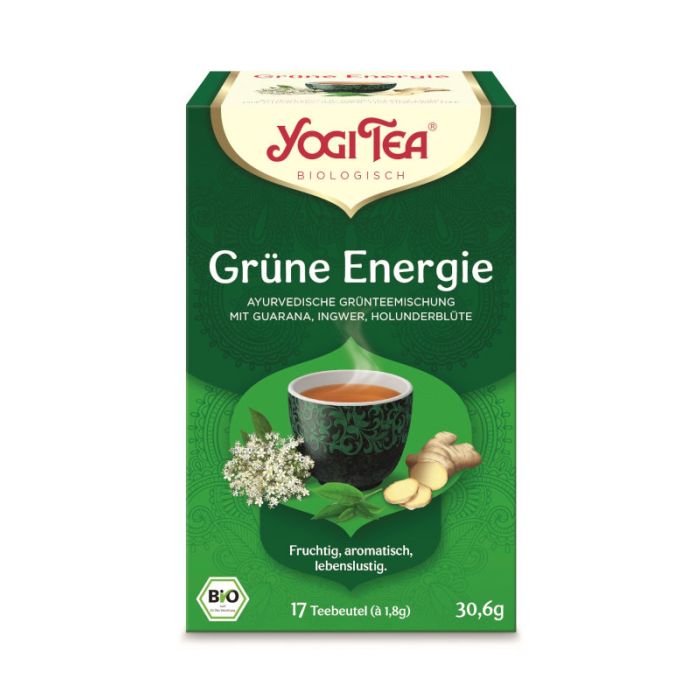 Grüne Energie Tee, bio main product photo