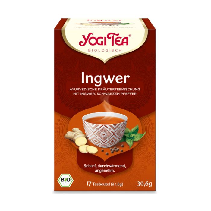 Ingwer Tee, bio main product photo