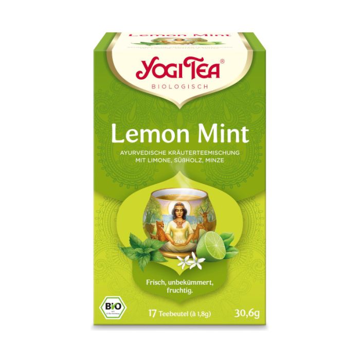 Lemon Mint Tee, bio main product photo