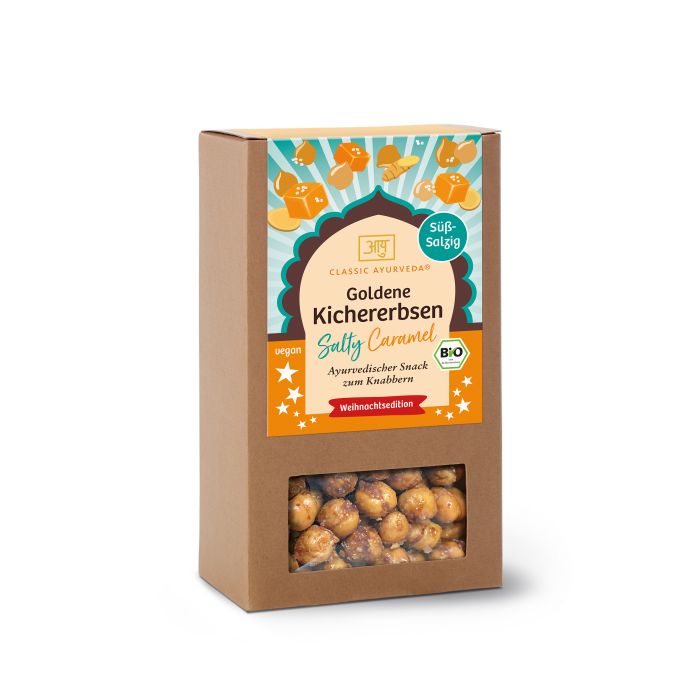 Goldene Kichererbsen, Salty Caramel, bio main product photo