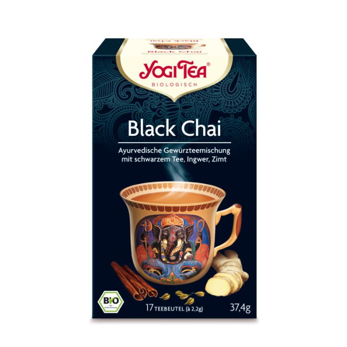 Black Chai Tea organic 17 tea bags