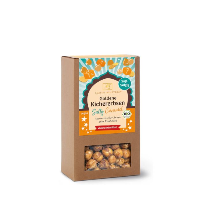 Goldene Kichererbsen, Salty Caramel, bio main product photo