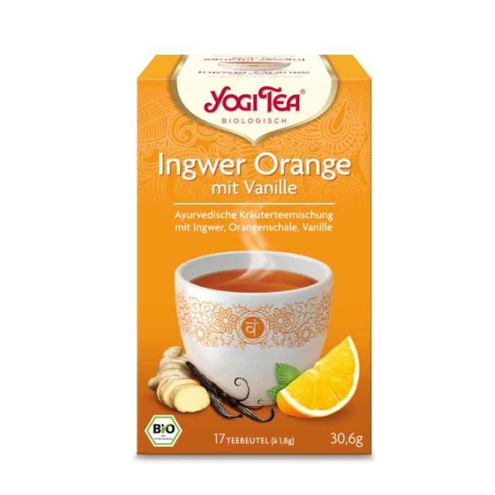 Ingwer Orange mit Vanille Tee bio | Amla Natur