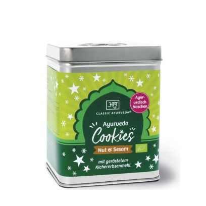Ayurveda Weihnachts-Cookies Nut & Sesam, bio