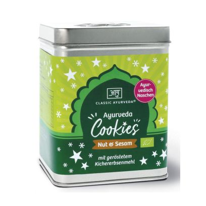 Ayurveda Weihnachts-Cookies Nut & Sesam, bio