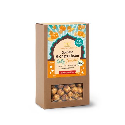 Goldene Kichererbsen, Salty Caramel, bio