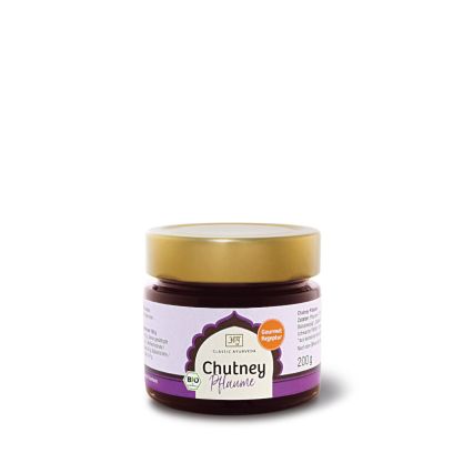 Chutney Pflaume, bio