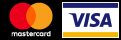 Mastercard und Visa Logo