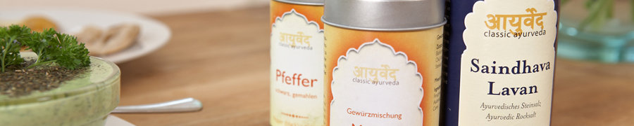 Ayurvedische Speisen und Gewürze